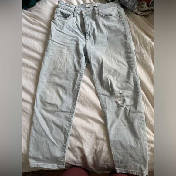 Joe’s Jeans Light Wash Straight Leg Jeans Mid Rise - Picture 1 of 1
